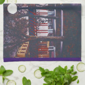 ポートレート·オブ·フリーダム·エリス·アイランド·キッチン·ハンド·トウ キッチンタオル (折り畳み)