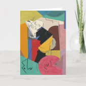 ポートレート・オブ・フローラン・シュミット | アルバート・グリーズ カード (正面)