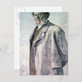 ポートレート・オブ・ヘンリック・イプセン, 1895 ポストカード (正面/裏面)