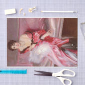 ポートレート・オブ・マダム・ジュラード・イン・レッド 薄葉紙 (クラフト)