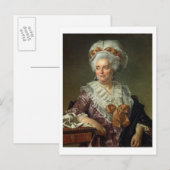 ポートレート・オブ・マダム・チャールズ=ピエール・ペクール、ニー・ポタ ポストカード (正面/裏面)