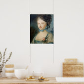 ポートレート・オブ・マダム・バルザック， c.1798 ポスター (キッチン)