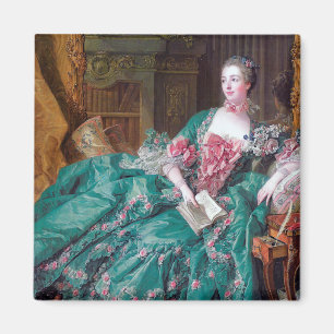 ポートレート・オブ・マダム・ポンパドゥール, Boucher, 1756 マグネット