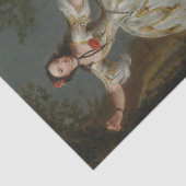 ポートレート・オブ・マドモワゼル・ヴィオレット、エドワード・ヘイトリー 薄葉紙 (詳細)