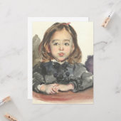 ポートレート・オブ・マリー(かわいい少女) カード (正面/裏面インサイチュ)