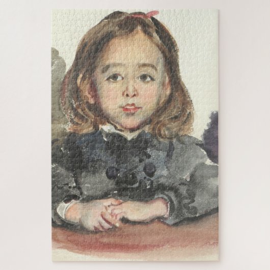 ポートレート・オブ・マリー（かわいい少女） ジグソーパズル (縦)