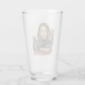 ポートレート・オブ・マリー（かわいい少女） タンブラーグラス (裏面)