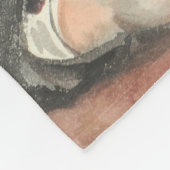 ポートレート・オブ・マリー(かわいい少女) フリースブランケット (角)