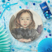 ポートレート・オブ・マリー(かわいい少女) ペーパープレート (パーティー)