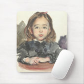 ポートレート・オブ・マリー(かわいい少女) マウスパッド (マウス)