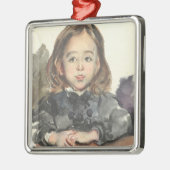 ポートレート・オブ・マリー（かわいい少女） メタルオーナメント (左)