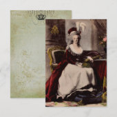 ポートレート・オブ・マリー・アントワネット～招待状/出欠確認 出欠カード (正面/裏面)