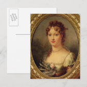 ポートレート・オブ・マリー・ルイーズ・デ・ハプスブルク・ロレーヌ ポストカード (正面/裏面)