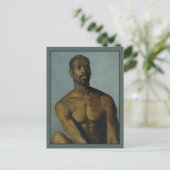 ポートレート・オブ・マン・バイ・ブッサー ポストカード (スタンド正面)