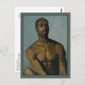 ポートレート・オブ・マン・バイ・ブッサー ポストカード (正面/裏面)