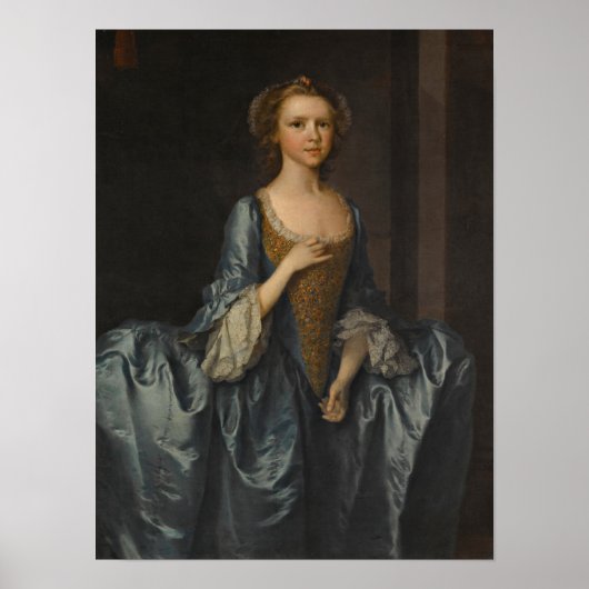 ポートレート・オブ・ミセス・ヒバート、When A Girl ポスター (正面)