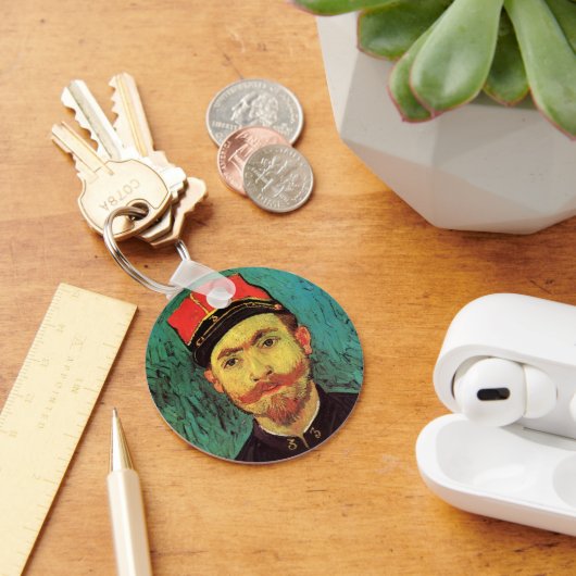 ポートレート・オブ・ミリエット、ザ・ラバーbyヴィンセント・ヴァン・ゴッホ キーホルダー (デスク)