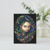 「ポートレート・オブ・メデューサ」葉書 ポストカード (スタンド正面)
