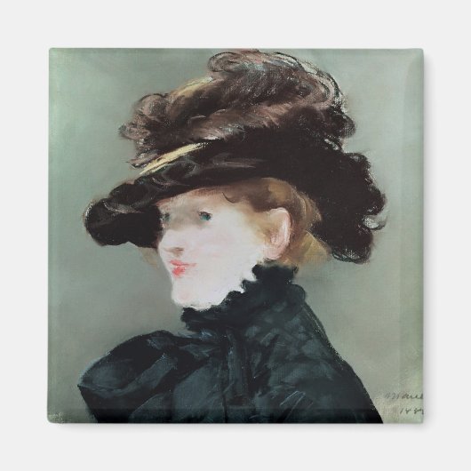 ポートレート・オブ・メリーローラン1882 マグネット (正面)