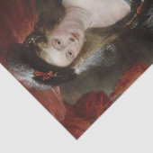 ポートレート・オブ・ヤング・ウーマン 薄葉紙 (詳細)