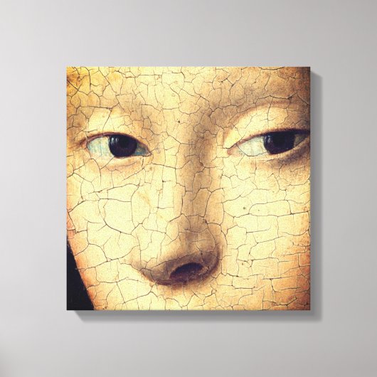 ポートレート・オブ・ヤング・ガール(詳細) キャンバスプリント (正面)