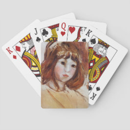 ポートレート・オブ・ヤング・ガール(by Berthe Morisot) トランプ