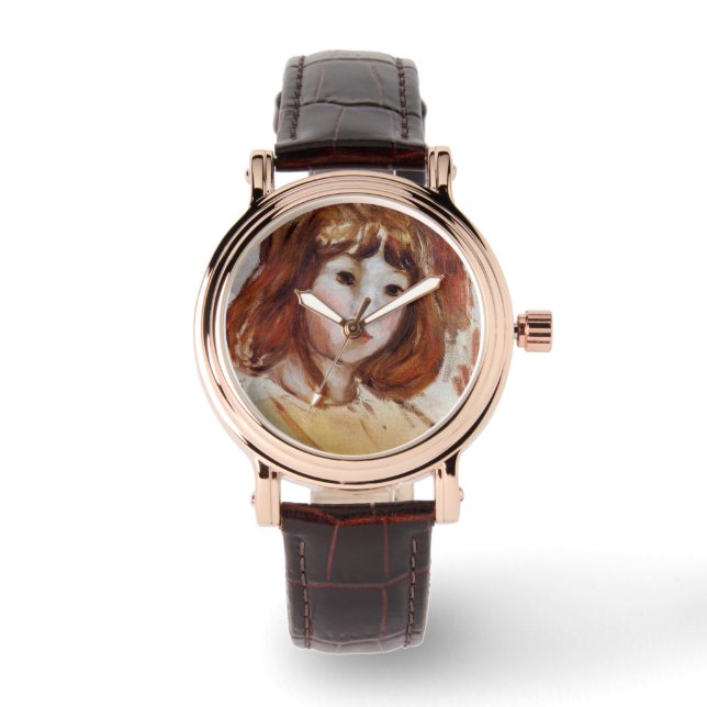 ポートレート・オブ・ヤング・ガール(by Berthe Morisot) 腕時計 (正面)