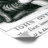 ポートレート・オブ・ヨハネス・グーテンベルク2 ポスター (角)