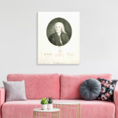 ポートレート・オブ・ヨハン・セバスチャン・バッハ キャンバスプリント (インサイチュ (リビング))