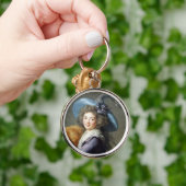 ポートレート・オブ・ラブリーレディフランスのー キーホルダー (手)