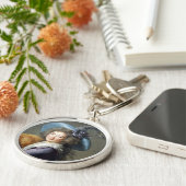 ポートレート・オブ・ラブリーレディフランスのー キーホルダー (側面)