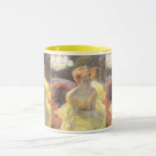 ポートレート・オブ・リディア・アットザオペラバイマリアクサット マグカップ (中央)