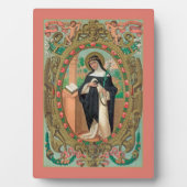 ポートレート・オブ・リマの聖バラ(K 48) フォトプラーク (正面)