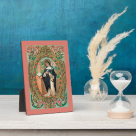 ポートレート・オブ・リマの聖バラ(K 48) フォトプラーク