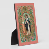 ポートレート・オブ・リマの聖バラ(K 48) フォトプラーク (側面)