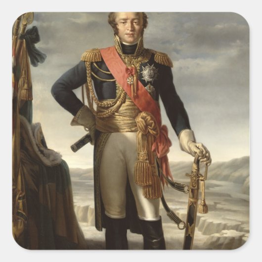 ポートレート・オブ・ルイス・ニコラス・ダヴォー スクエアシール (正面)