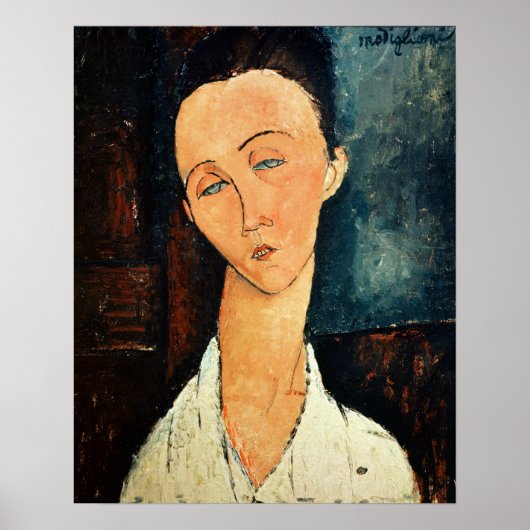 ポートレート・オブ・ルニア・チェクーフスカ， 1918 ポスター (正面)