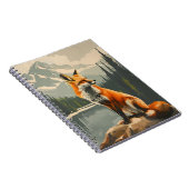 ポートレート・オブ・レッドキツネ ノートブック (右側)