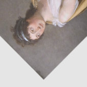 ポートレート・オブ・レディ・バイ・マリー・ギレミン・ベノリスト 薄葉紙 (詳細)