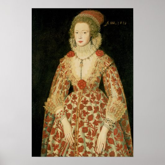 ポートレート・オブ・レディ, 1619 ポスター (正面)