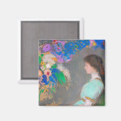 ポートレート・オブ・ヴィオレット・ヘイマン・レドン マグネット (正面/裏面)