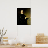 ポートレート・オブ・彫刻家フアン・マルティネス ポスター (キッチン)