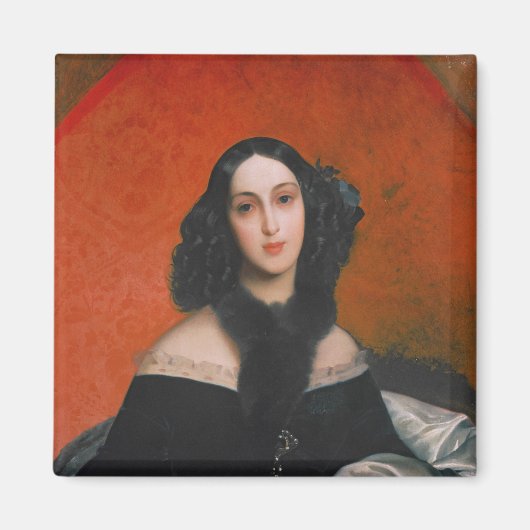 ポートレート・オブ・M.A.ベク, 1840 マグネット (正面)