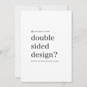 ポートレート カード あなたのデザインをアップロード 5" x 7" (裏面)