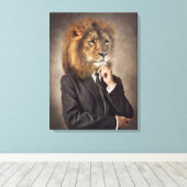 ポートレート キャンバスプリント (インサイチュ (ウッドフロア))