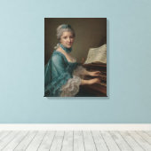 ポートレート キャンバスプリント (インサイチュ (ウッドフロア))