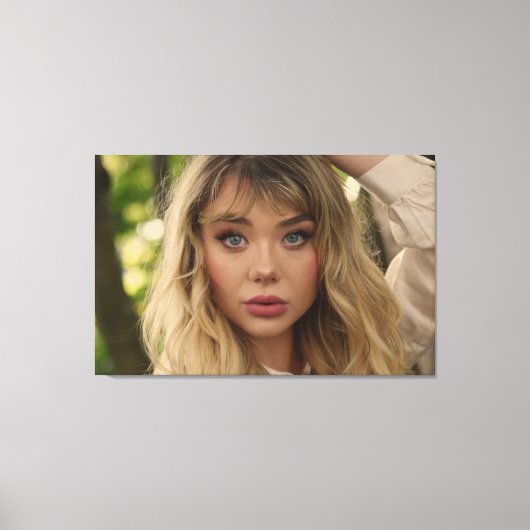 ポートレート キャンバスプリント (正面)