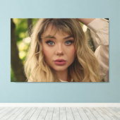 ポートレート キャンバスプリント (インサイチュ (ウッドフロア))