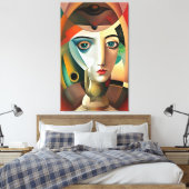 ポートレート キャンバスプリント (インサイチュ (寝室))