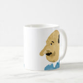 ポートレート コーヒーマグカップ (正面右)